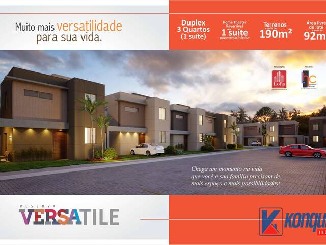 #4054 - Casa em condomínio para Venda em Feira de Santana - BA