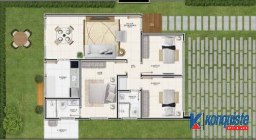 Casa de Condomínio, 3 quartos - Foto 24