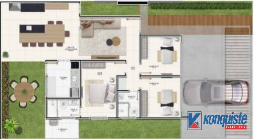 Casa de Condomínio, 3 quartos - Foto 25