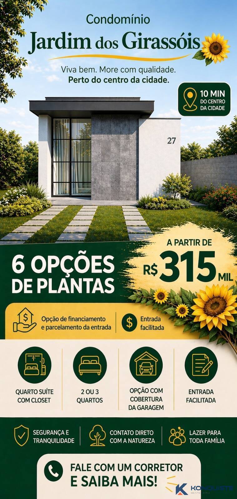 Casa de Condomínio, 2 quartos - Foto 1