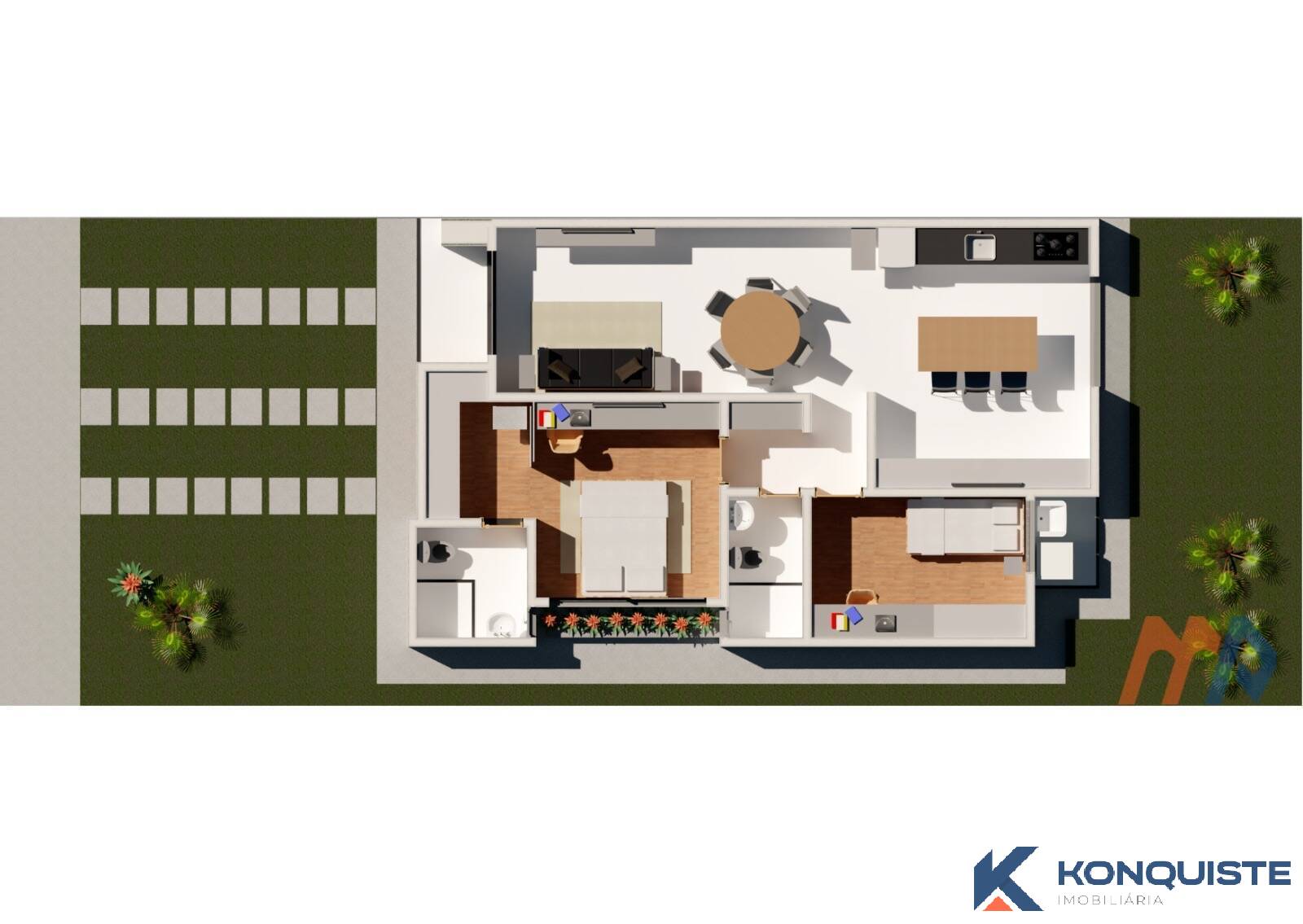 Casa de Condomínio, 2 quartos - Foto 6